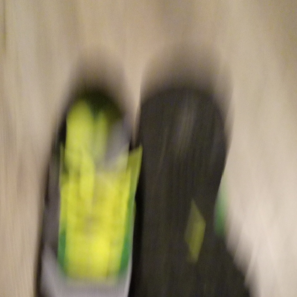 Nike ACG Black and Neon Green Athletic Shoes